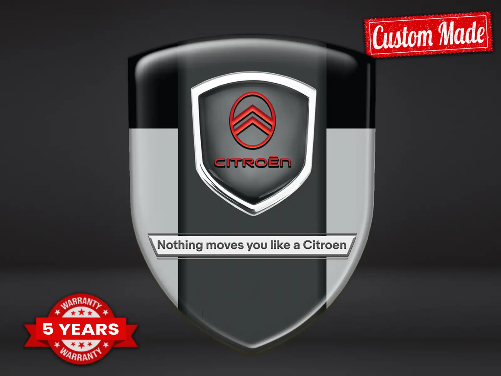 Citroen Stickers Vitre Arrière Pro Max Durable Stylé Moderne